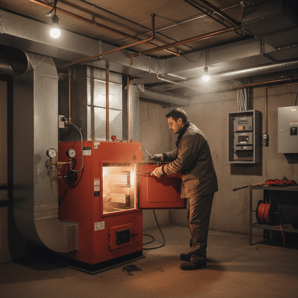 Furnace maintenance and seasonal tune-up service